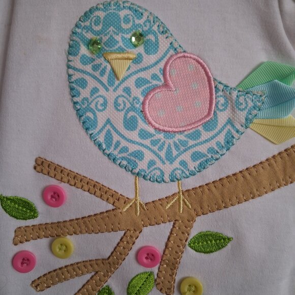 Baby girl's Mud Pie bird set - Picture 2 of 3
